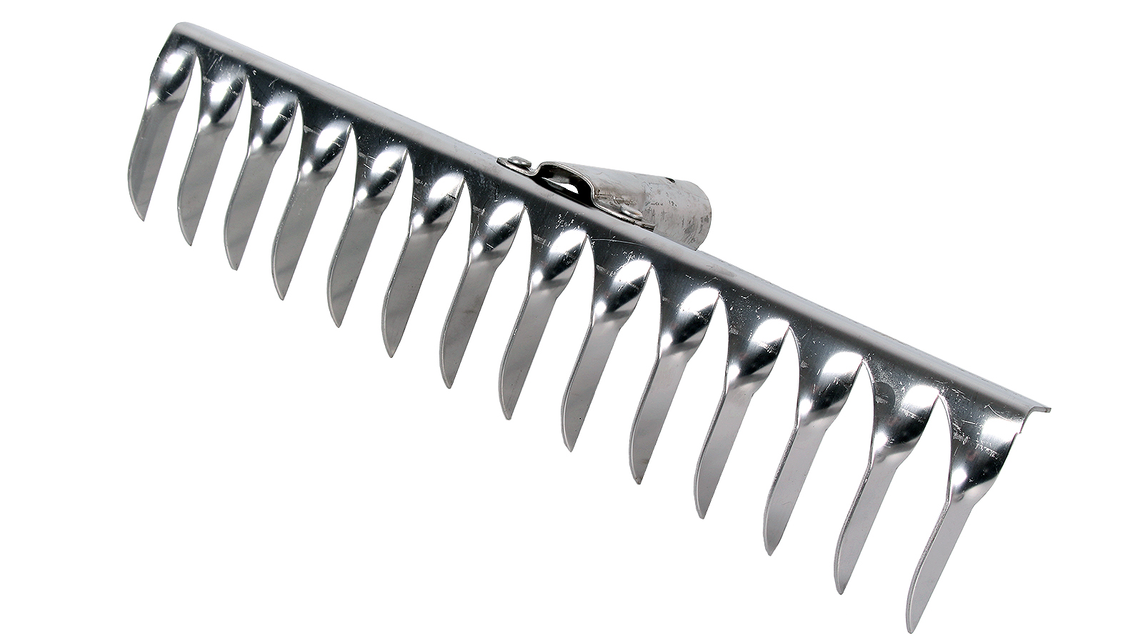 Грабли витые 14 зубов нержавеющая сталь ГВ-14н