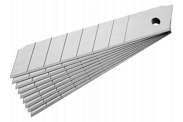 Лезвия запасные для пистолетного ножа 25мм ELITECH 10шт (420201)
