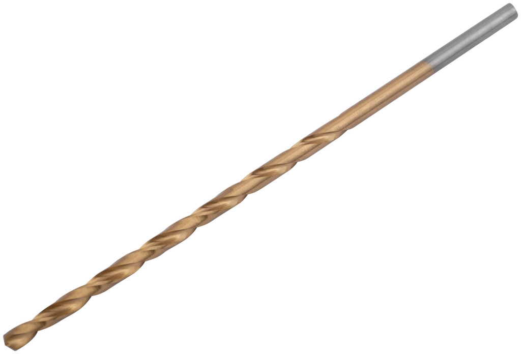 Сверло по металлу удлиненное 3,2х106мм титановое покрытие HSS (34232)