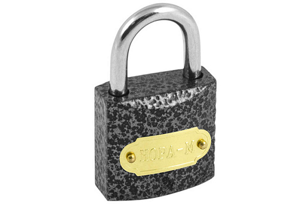 Замок навесной ЗН-800-32 (32мм) 3 ключа Нора-М (110)
