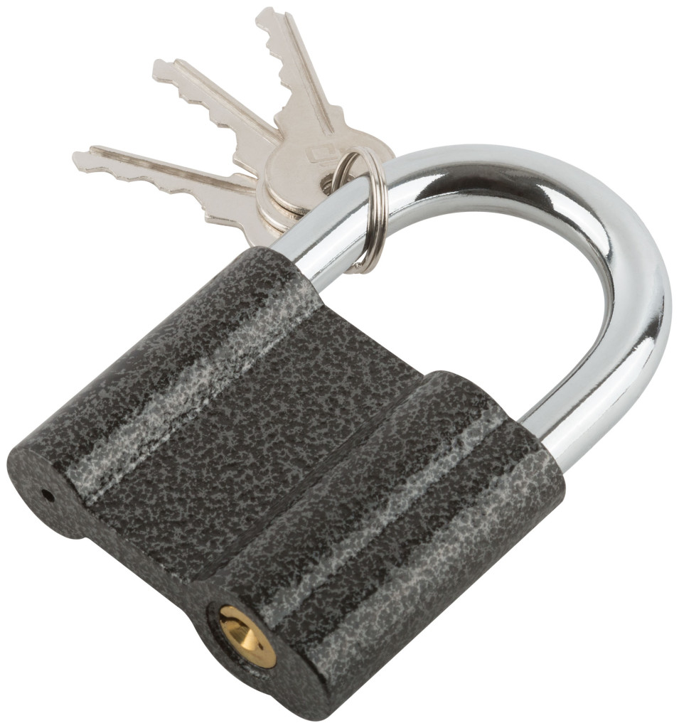 Замок навесной стальной корпус 70х54мм стальная дужка 11мм Palladium (601S) 00009302 (67089)