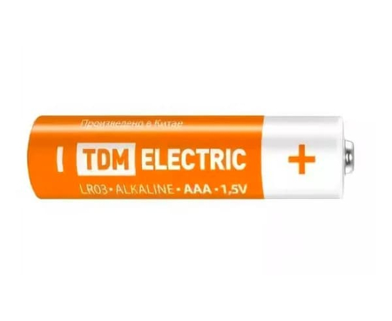 Батарейка TDM ААА LR03 Alkaline (мизинчиковые) 1702-0006