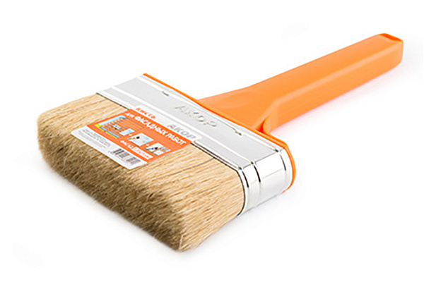 Кисть Макловица 25х120мм АКОР фасад натур. щетина пласт. ручка арт. 175 25 120