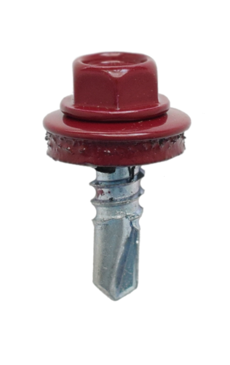 Саморез кров. 4,8х51 по металлу (красный) 3005