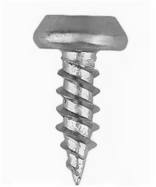 Саморез 3,5х11 полуцилиндр Ph2 цинк острый (клопы)