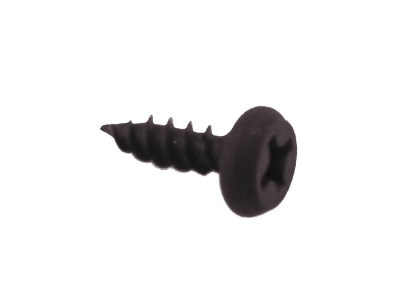 Саморез 3,5х11 полуцилиндр Ph2 оксид острый (клопы) черные