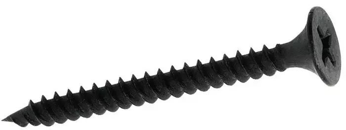 Саморез г-мет 4,2х75 част/шаг резьбы потай Ph2 оксид