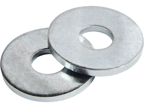 Шайба плоская DIN 9021 d6 (цинк) усиленная