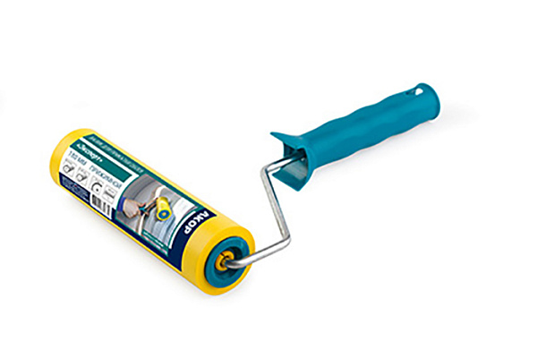 Валик прижимной резиновый 180мм Акор Эксперт для прикатки обоев арт. 270 35 618