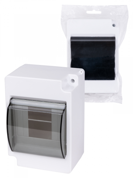 Бокс КМПн 2/4 для наружной установки с полупрозрачной крышкой Народный SQ0907-0602