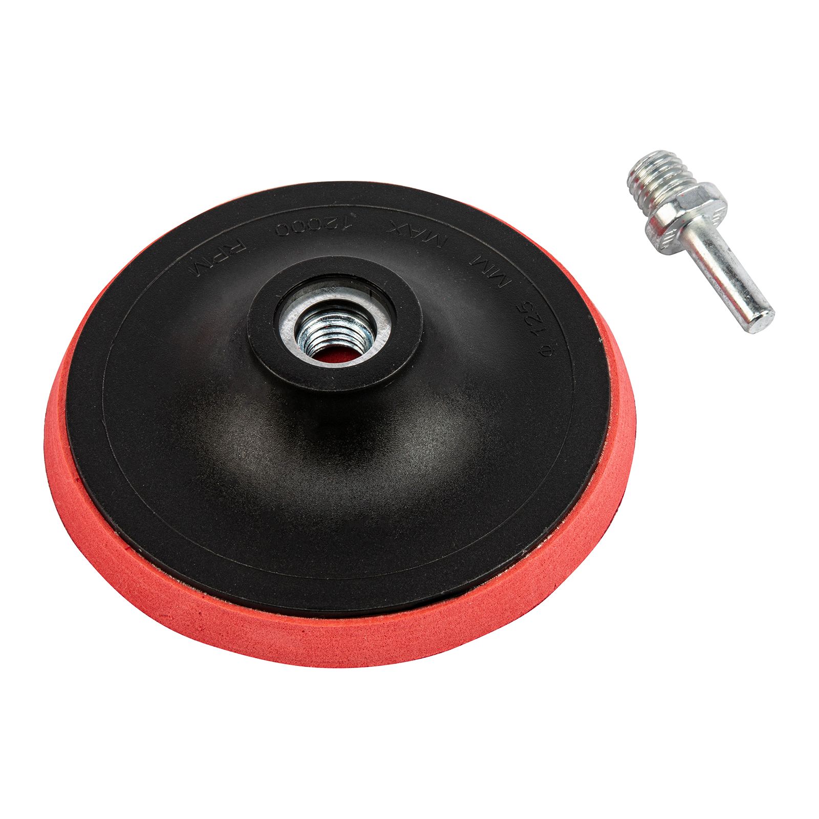 Насадка для дрели и УШМ с липучкой d125мм мягкая (85-573)