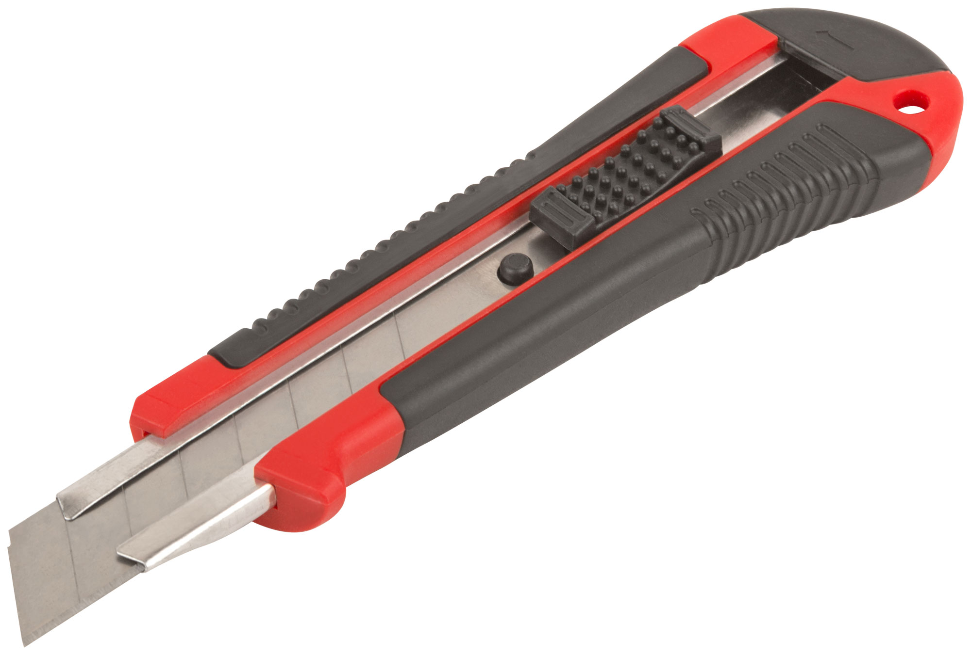 Нож пистолетный 18мм усиленный прорезиненый Тренд Курс (10174)