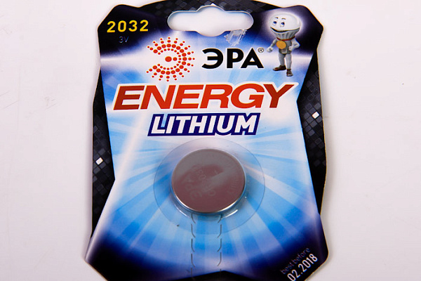 Батарейка ERA CR-2032 1шт в упаковке (112)