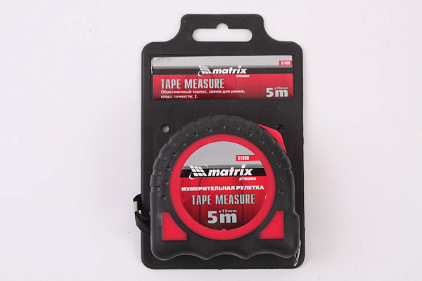 Рулетка 5м/19мм Strong (31080)