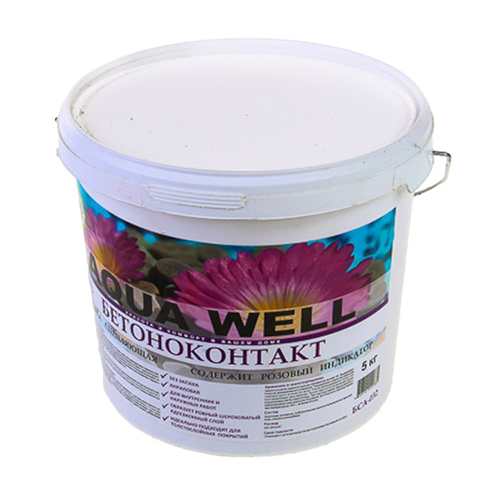 БСА-032 Бетоноконтакт 5кг Аква Велл