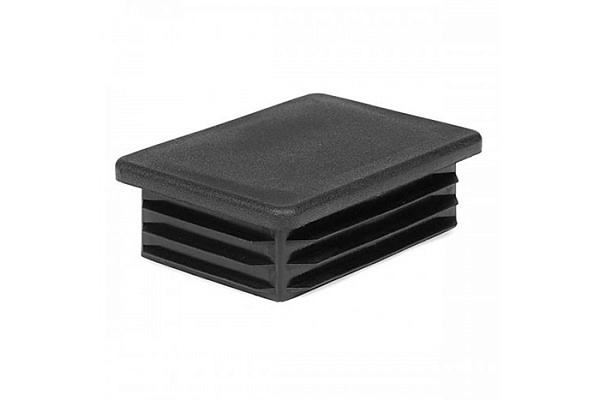 Заглушка 40х60мм для профильной трубы черная внутренняя