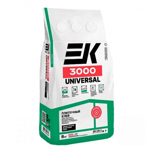 Клей плиточный ЕК3000 5кг