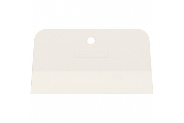 Шпатель резиновый белый 100мм 139-0007 (85834)