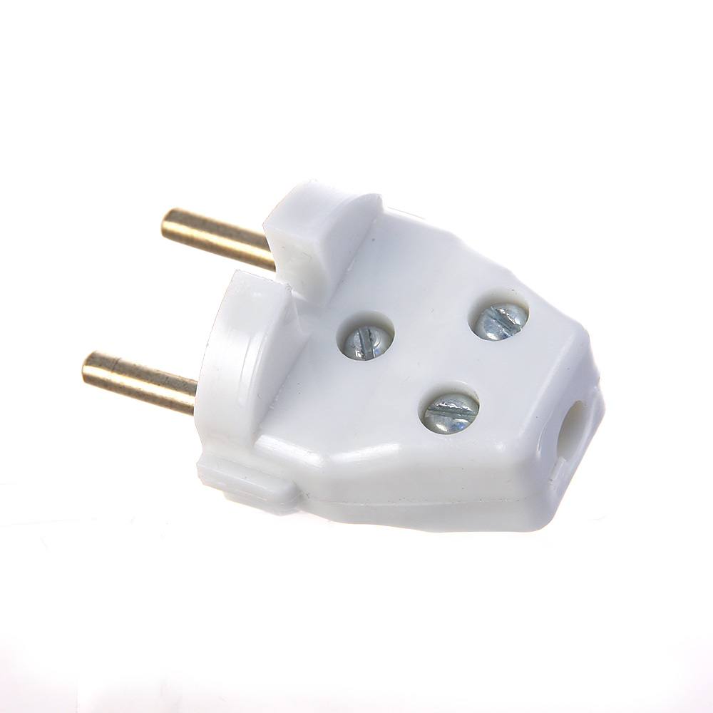 Вилка плоская белая без хвостика В6-004 универсальная 431206