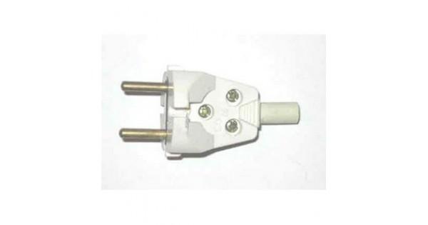 Вилка плоская белая с хвостиком В6-001 431209