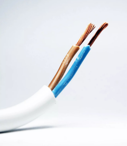 Провод ПВС 2х1,5мм белый