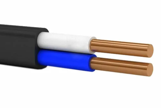 Кабель ВВГ ПНГ 2х4мм черный