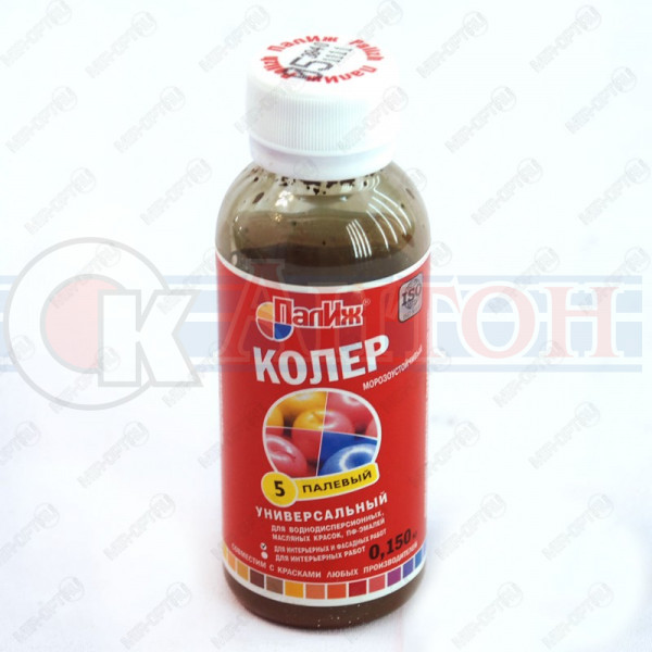 Колер палевый № 5 0,1л