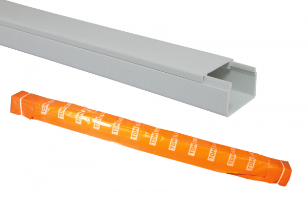 Кабель-канал 20х10 2м белый TDM