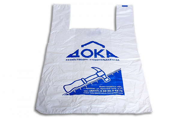 Пакет-майка 40х60см ДОКА