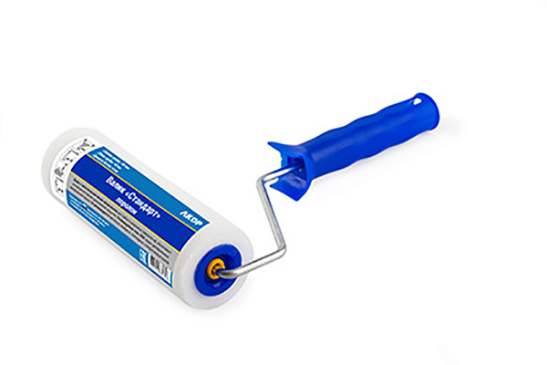 Валик поролоновый 100мм, бюгель 6мм, АКОР СТАНДАРТ