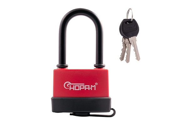 Замок навесной ЗНВ-700дд-75 (83мм) 3 ключа всепогодный Нора-М (267)