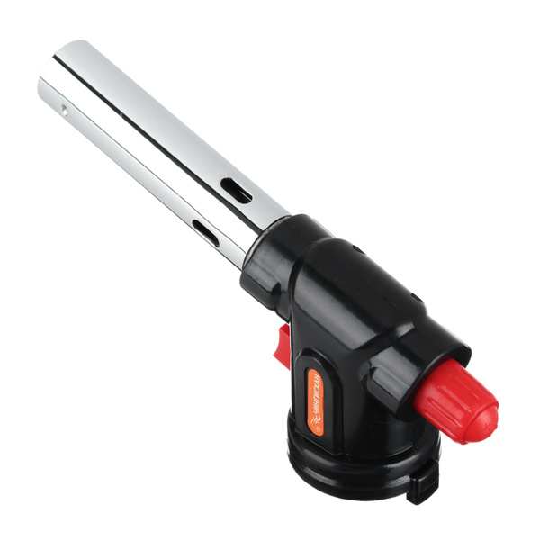 Горелка газовая с пьезорозжигом ЧИНГИСХАН, цанговый захват, сопло d20мм, 15х6,5х4