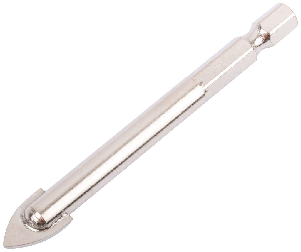 Сверло по кафелю 10мм, шестигранный U-хвостовик под биту 36020