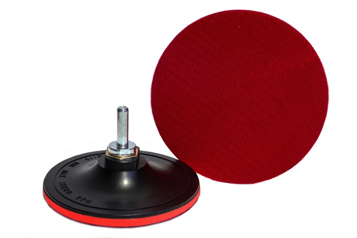 Насадка для дрели и УШМ с липучкой d125мм (76220)