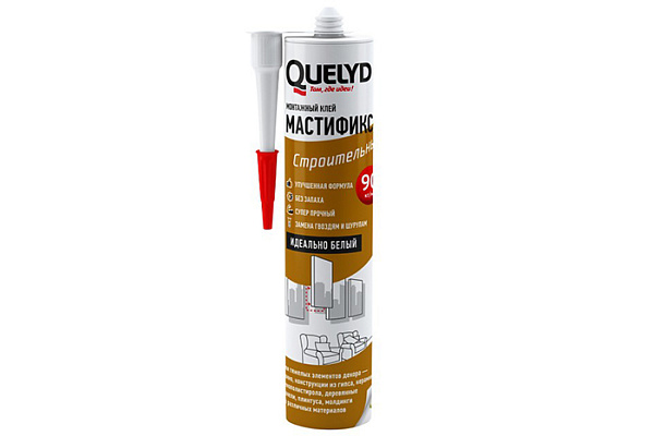 Жидкие гвозди Кулид (Quelyd) Мастификс Строительный 280мл цвет белый (3000)