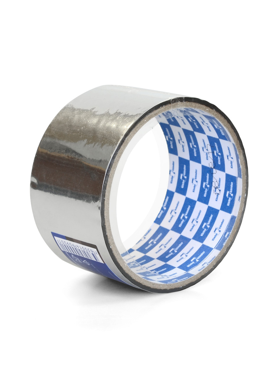 Фольгоскотч 50мм х 10м (лента алюминиевая клейкая) 43г