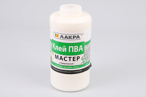 Клей ПВА ЛАКРА Мастер 2,3кг универсальный