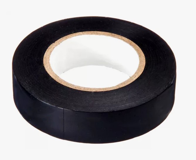 Изолента ПВХ 19мм/25м 200мкм черная Unibob