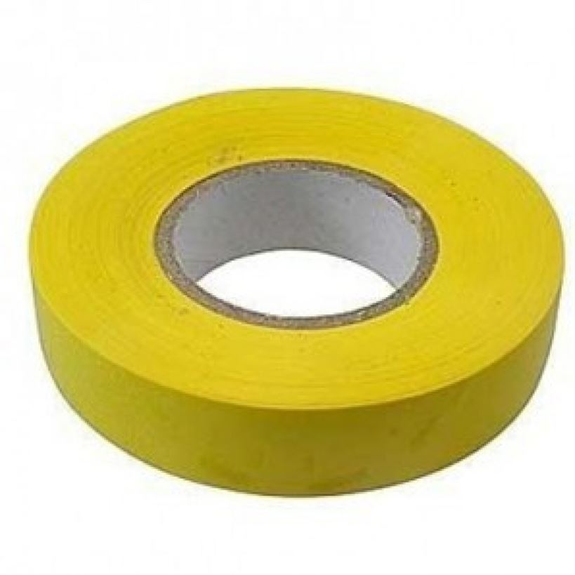 Изолента ПВХ 15мм/10м желтая ЭРА