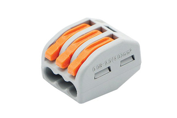 Клемма 222-413 3х0, 08-412,5мм2 Wago