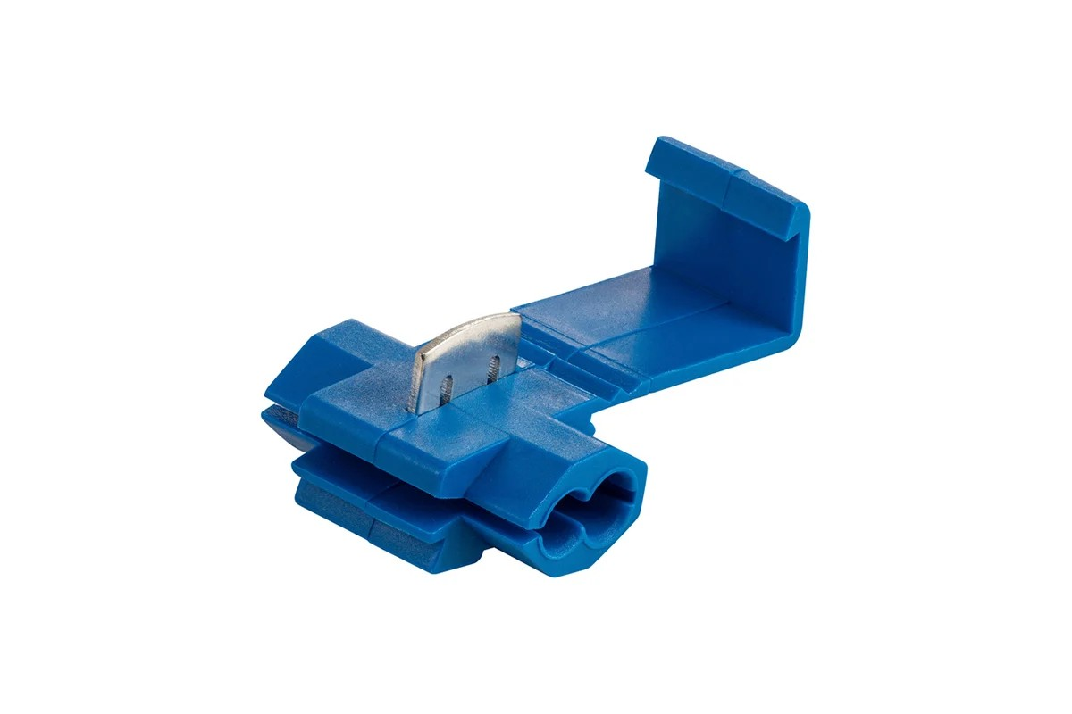 ЗПО 1 1,0 25мм2 синий (100шт) IEK