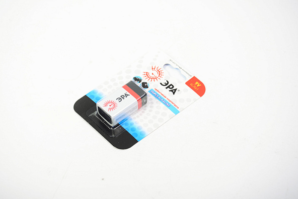 Батарейка ERA (ЭРА) Крона 6LR61 (элемент питания)