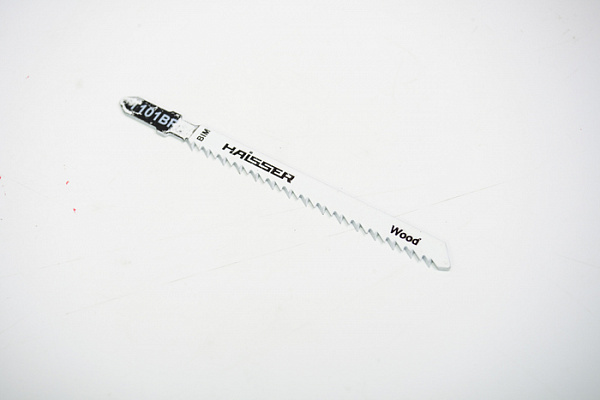 Пилка для лобзика HAISSER T101 BRF (ламинированное ДВП, стекловолокно, пластик)