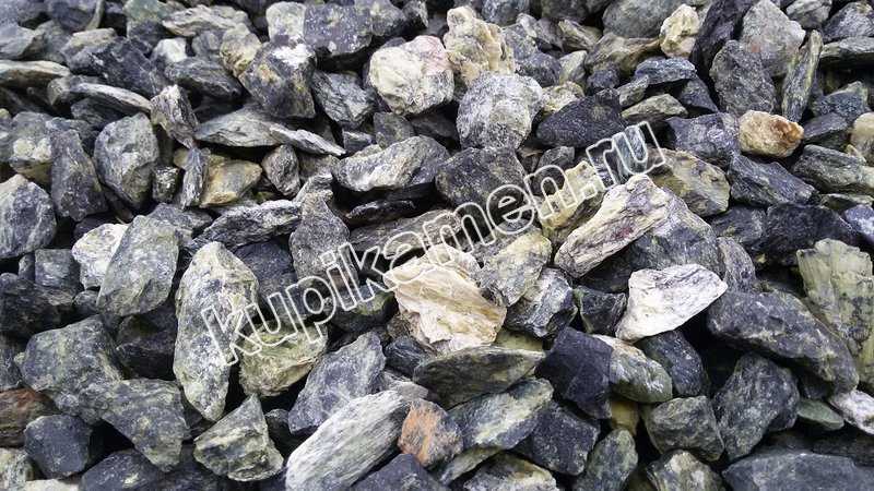 Декоративный щебень "Змеевик" 10-20мм (25кг)
