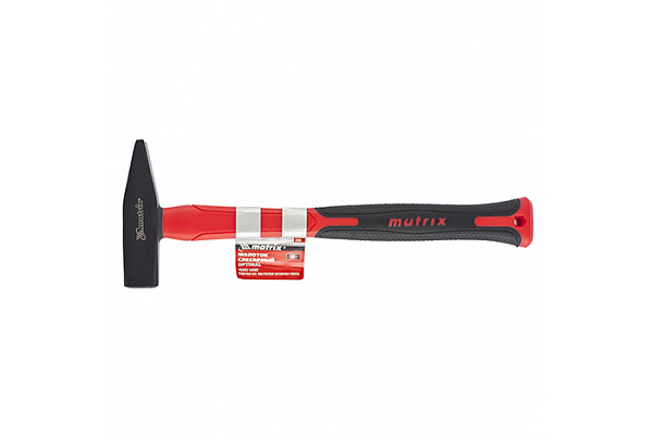 Молоток слесарный 300г фиберглас. обрезин. рукоятка 10367