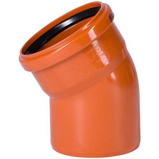 Отвод РР 110мм/45 рыжий